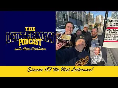 187 We Met Letterman!!! YouTube episode artwork