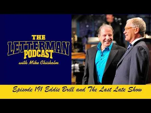 191 Eddie Brill and the Last Late Show with Stephen Colbert YouTube episode artwork